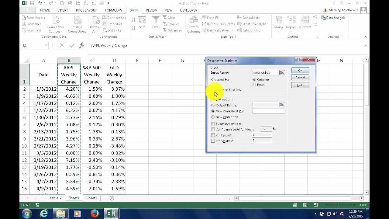 when did data analysis get included with excel for mac