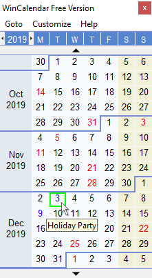 calendar maker for mac free